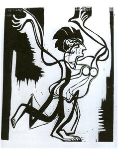 パルッカ 作： Ernst Ludwig Kirchner